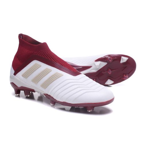 Adidas Predator 18+ FG - Wit Rood_5.jpg